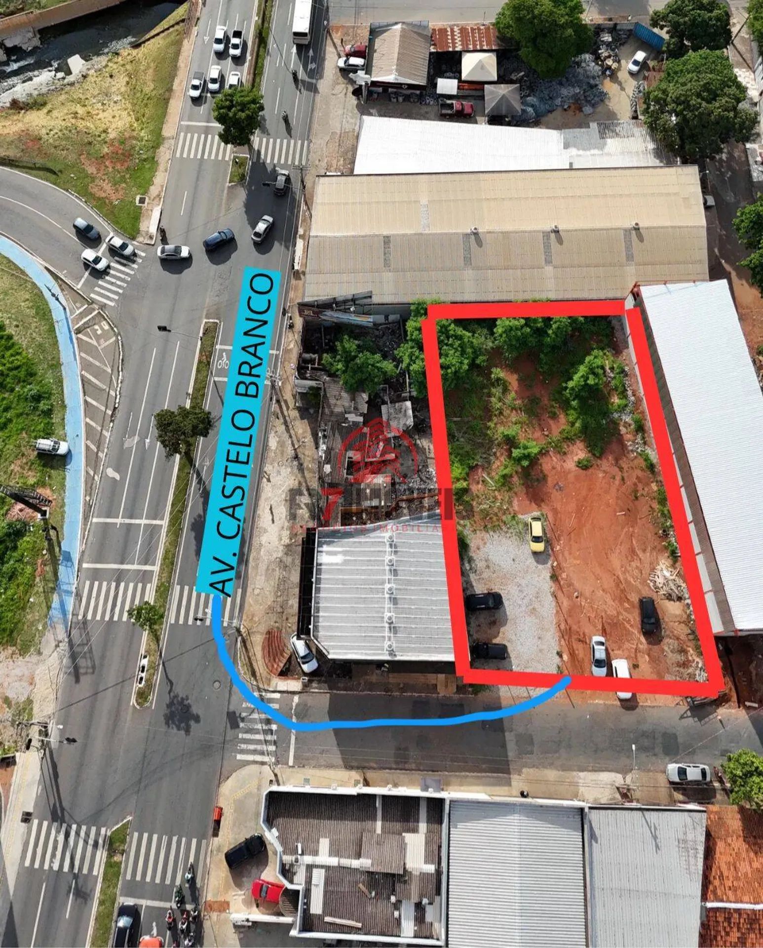 LOTE COMERCIAL ESTRATÉGICO – SETOR CAMPINAS - AO LADO DA AV CASTELO BRANCO